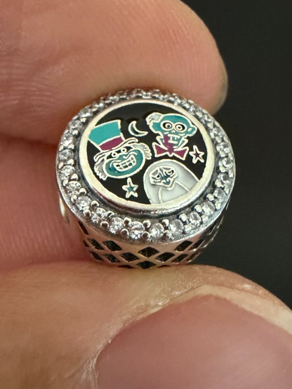 Authentic Pandora Haunted Mansion Bead Charm Exclusive